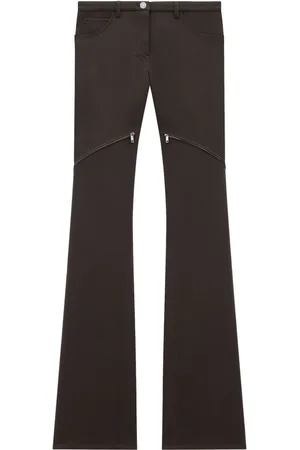 Courrèges Pantaloni Ellipse a vita bassa