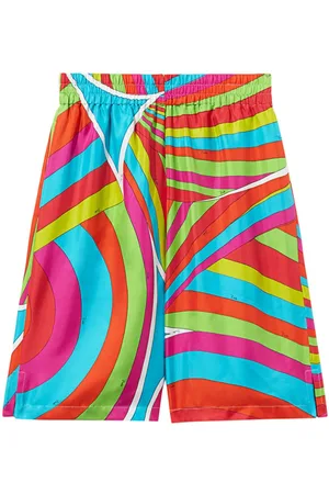 Puccini Shorts con stampa Iride