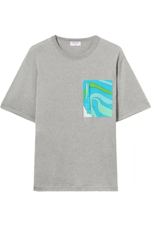 Puccini T-shirt con tasca a contrasto
