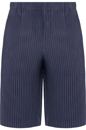 Issey Miyake Shorts sartoriali plissé