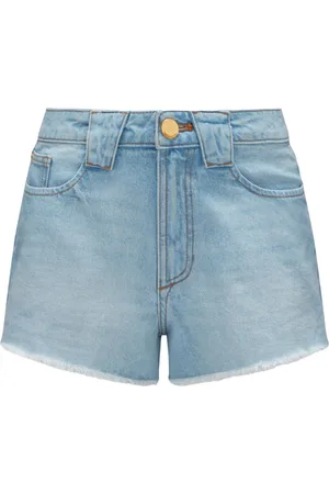 Perfect Moment Shorts denim con effetto schiarito