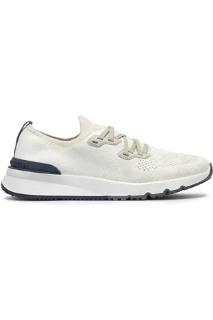 Brunello Cucinelli Sneakers con dettaglio traforato