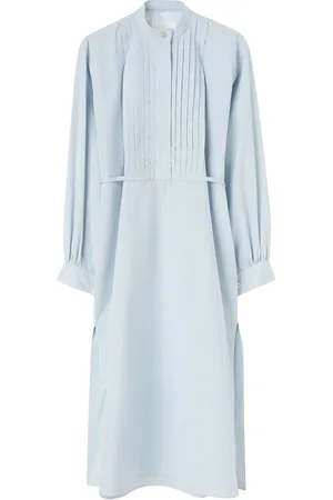 Jil Sander Abito midi a maniche lunghe