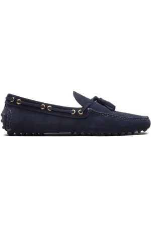 CAR SHOE Mocassini da barca con frange