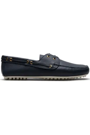 CAR SHOE Mocassini stringati in pelle
