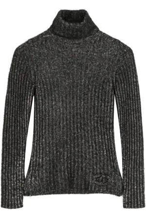 CHANEL Maglione a collo alto anni 2000