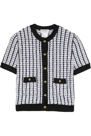CHANEL Cardigan a maniche corte 1997