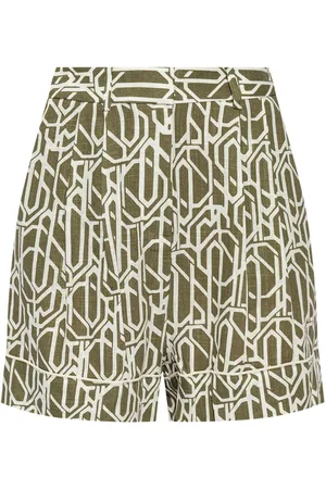 Diane von Furstenberg Shorts con motivo astratto