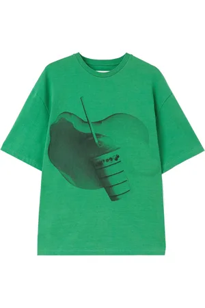 Jil Sander T-shirt con stampa grafica