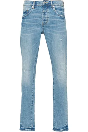 Purple Brand Jeans skinny con effetto vissuto