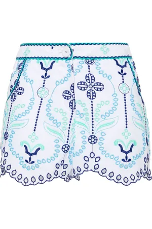 CHARO RUIZ IBIZA Shorts Mason con ricamo