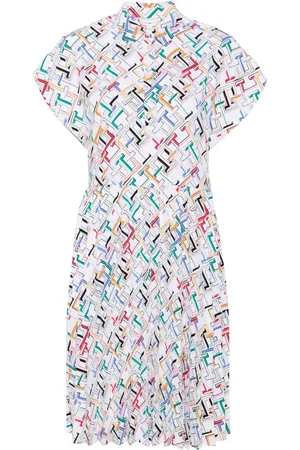 Tommy Hilfiger Chemisier midi con monogramma TH