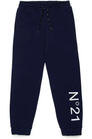 Nº21 Pantaloni sportivi con stampa
