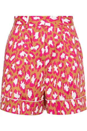 Diane von Furstenberg Shorts sartoriali Balbino con stampa