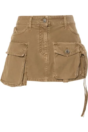 The Attico Minigonna denim Fay