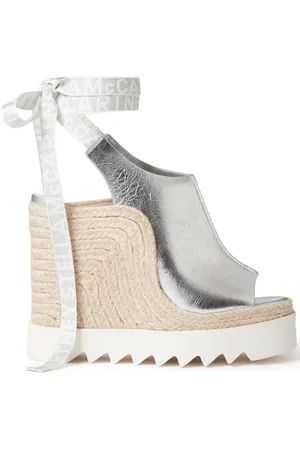 Stella McCartney Sandali Gaia con stampa 120mm
