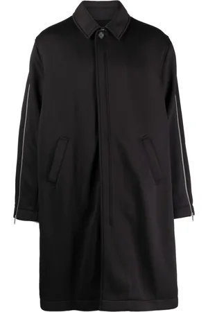 UNDERCOVER Cappotto midi con dettaglio zip