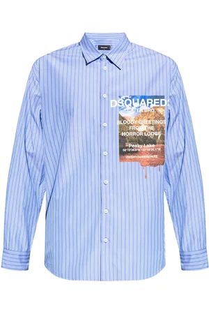 Dsquared2 Camicia con stampa grafica