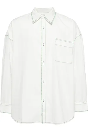 FIVE CM Camicia con dettaglio cuciture