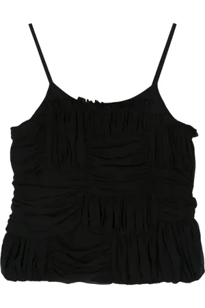 Comme des Garçons Blusa con dettaglio drappeggiato