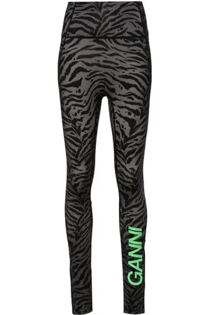 Ganni Leggings con stampa