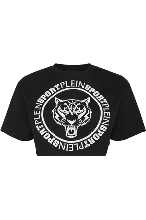 Philipp Plein T-shirt crop con stampa