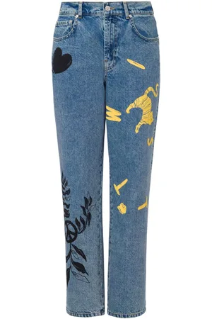 Moschino Jeans dritti a vita media