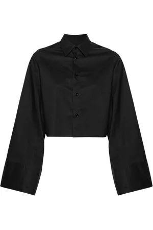 Maison Margiela Camicia crop con maniche lunghe