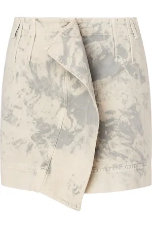 Moschino Minigonna denim asimmetrica