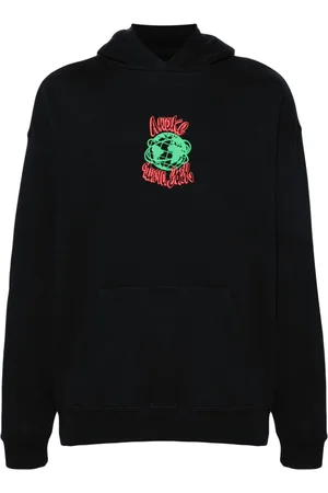 AWAKE NY Felpa Globe con logo goffrato