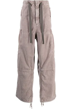 Maison Mihara Yasuhiro Jeans cargo con coulisse