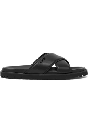 VERSACE Sandali slides con logo