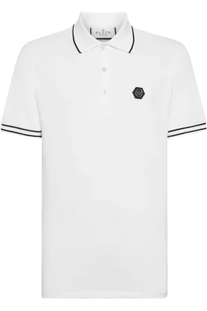 Philipp Plein Polo con applicazione