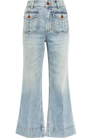 ZIMMERMANN Jeans crop svasati