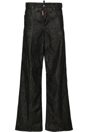 Dsquared2 Jeans Traveller a gamba ampia con vita media