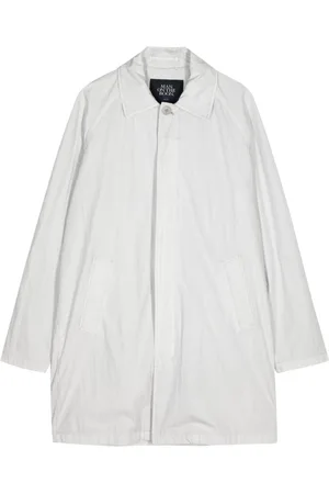 MAN ON THE BOON. Cappotto raglan con tintura in capo