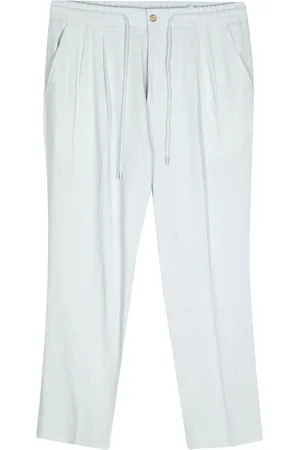 MAN ON THE BOON. Pantaloni dritti con coulisse