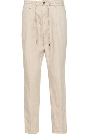 HUGO BOSS Pantaloni affusolati con pieghe