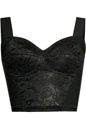 Dolce & Gabbana Corsetto con bordo in pizzo