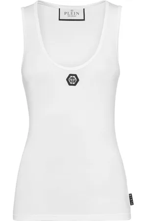 Philipp Plein Canotta con applicazione logo