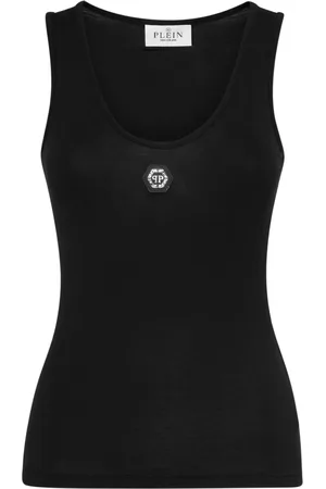 Philipp Plein Canotta con applicazione logo