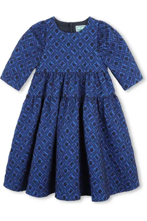 Kenzo Abito con logo jacquard