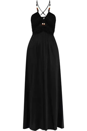 Diane von Furstenberg Abito Caty lungo con perline