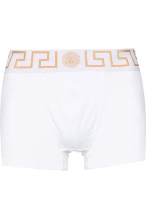 VERSACE Boxer con bordo Greca