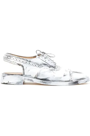 Maison Margiela Sandali Monster Bianchetto con cinturino posteriore