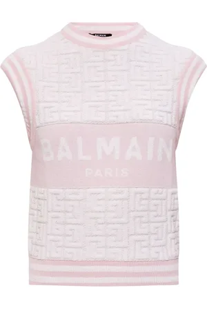 Balmain Gilet con logo