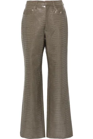 ROTATE Pantaloni dritti a vita media