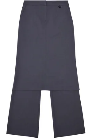 Diesel Pantaloni dritti con design a strati