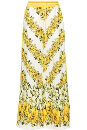 ALÉMAIS Pantaloni Gisela a fiori