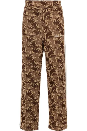Palm Angels Pantaloni sportivi Camo con ricamo